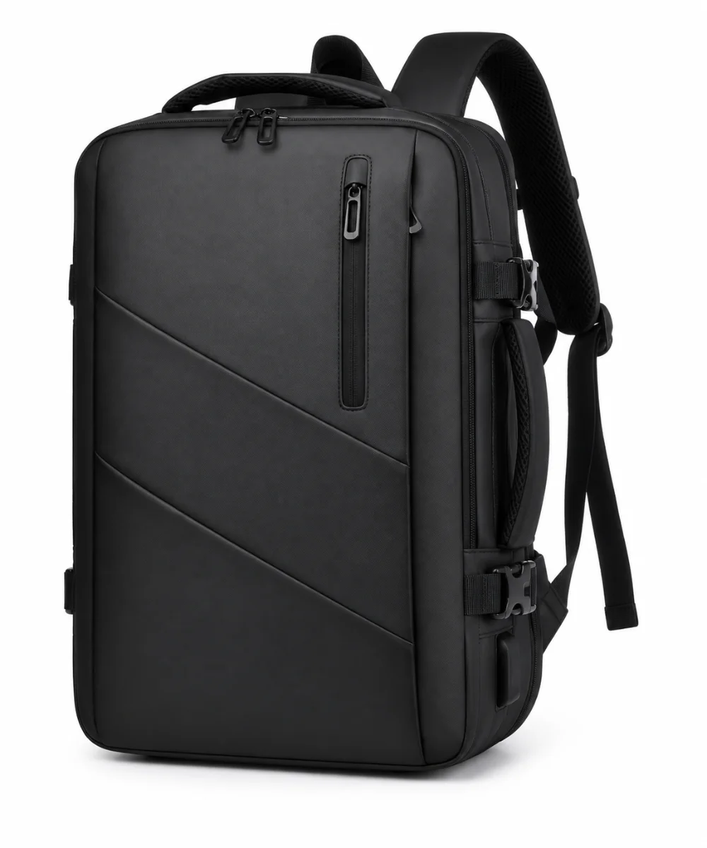 MOCHILA DE VIAGEM EXPANSÍVEL COM USB - PM-B4142